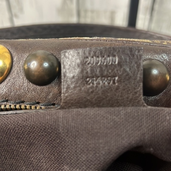 Gucci GG Crystal Canvas Large Babouska Crest Dome Bag - Picture 13 of 17